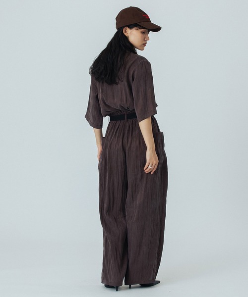 ROSE BUD（ローズバッド）の「(CREOLME)ALL IN ONE（つなぎ/オールインワン・レディース・ブラウン/ネイビー・M/S）」の10枚目の写真