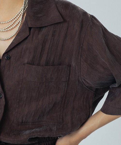 ROSE BUD（ローズバッド）の「(CREOLME)ALL IN ONE（つなぎ/オールインワン・レディース・ブラウン/ネイビー・M/S）」の13枚目の写真