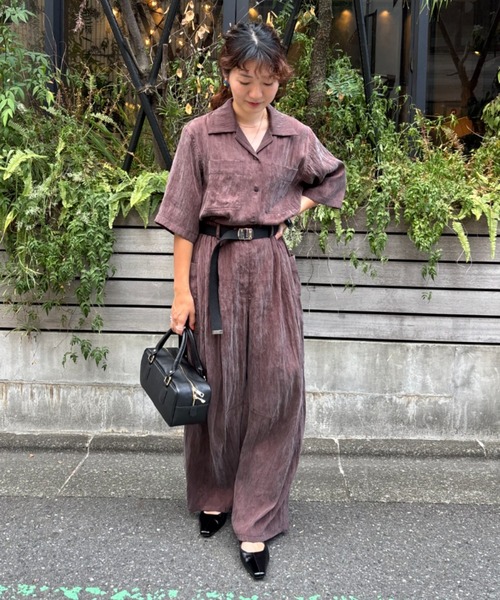 ROSE BUD（ローズバッド）の「(CREOLME)ALL IN ONE（つなぎ/オールインワン・レディース・ブラウン/ネイビー・M/S）」の20枚目の写真