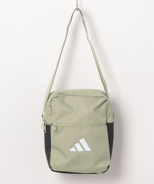 adidas(アディダス)の「《adidas》ESS オーガナイザー(ショルダーバッグ・レディース・ブラック/ブラウン系・フリー)」の2枚目の写真