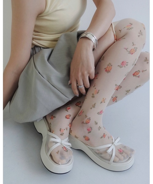 JUMELLE(ジュメロ)の「ウェッジソールサンダル(サンダル・レディース・アイボリー・SMALL/MEDIUM)」の10枚目の写真