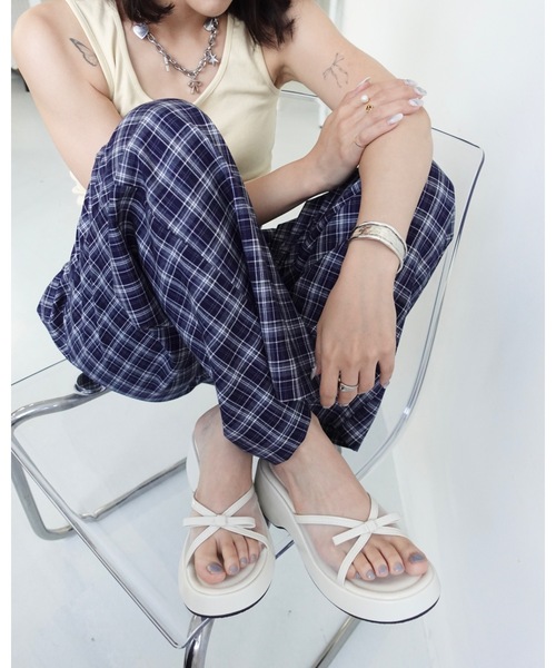 JUMELLE(ジュメロ)の「ウェッジソールサンダル(サンダル・レディース・アイボリー・SMALL/MEDIUM)」の15枚目の写真