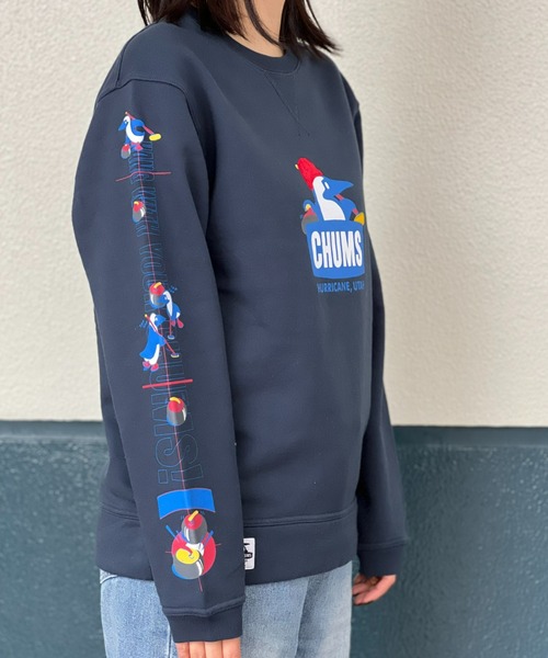 CHUMS（チャムス）の「【CHUMS】Booby Curling Crew Top（スウェット・メンズ・ナチュラル/グレー/ネイビー・LARGE/MEDIUM/X-LARGE）」の10枚目の写真
