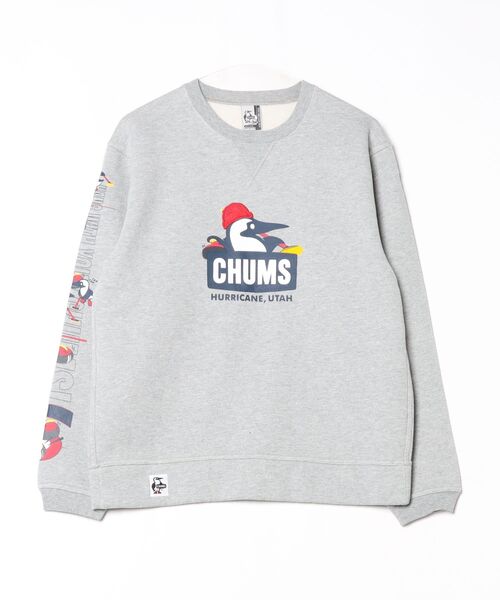 CHUMS（チャムス）の「【CHUMS】Booby Curling Crew Top（スウェット・メンズ・ナチュラル/グレー/ネイビー・LARGE/MEDIUM/X-LARGE）」の17枚目の写真