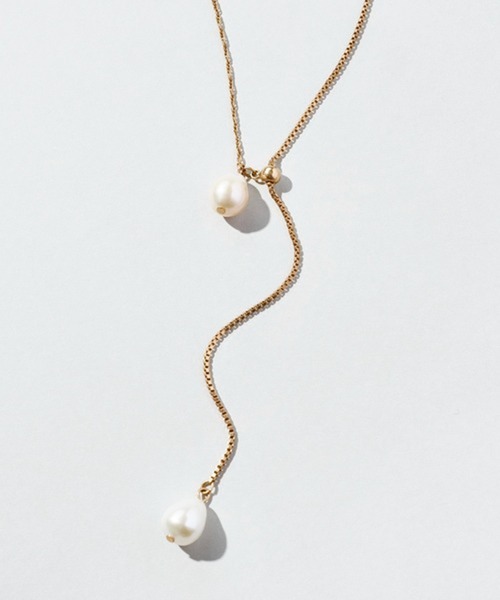 セール】【GOLDY】2WAYスライドチェーン 淡水パールネックレス 3250907