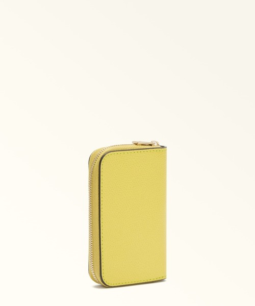FURLA イエロー レザー キーケース フルラ カメリア (Furla Camelia) キーケース（キーケース/キー