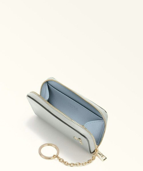 新品未使用　FURLA CAMELIA キーケース 水色 フルラ カメリア (Furla Camelia) キーケース（キーケース/キー