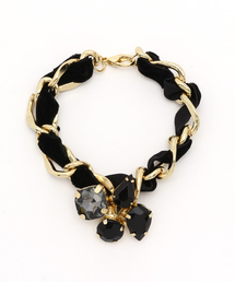 NANO universe | ビジュー×チェーンブレスレット(ブレスレット)