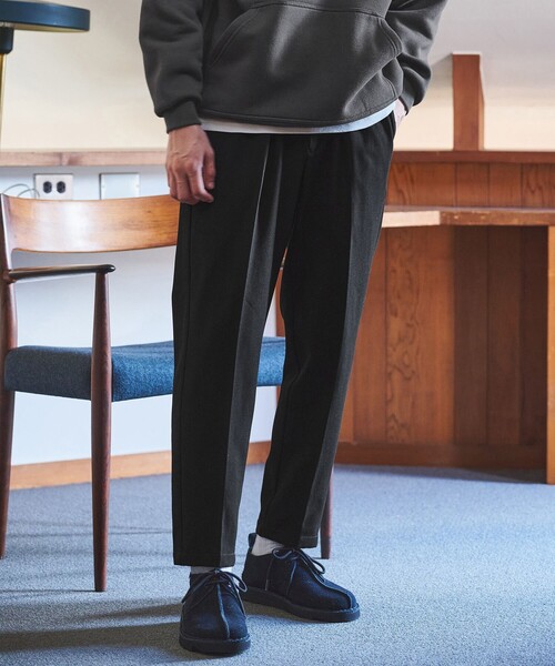 green label relaxing（グリーンレーベルリラクシング）の「TRカルゼ 裏起毛 オルマイ パンツ  R1 -2WAYストレッチ-（その他パンツ・メンズ・ダークグレー/モカ/ダークブラウン/ブラック/オリーブ・S/M/L/XL）」の2枚目の写真