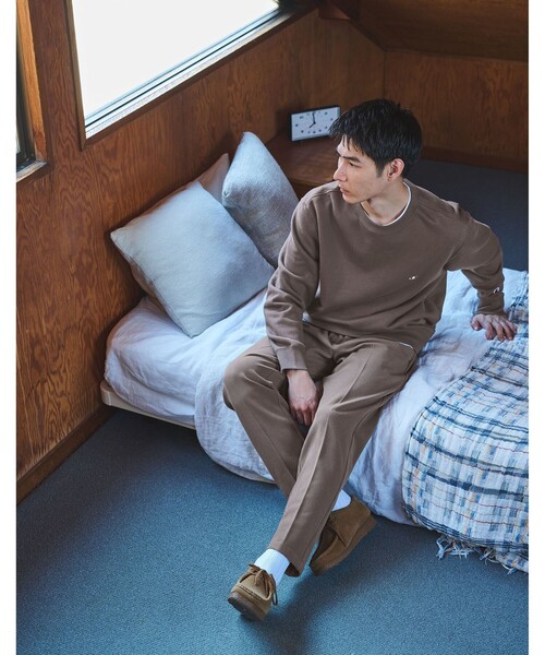 green label relaxing（グリーンレーベルリラクシング）の「TRカルゼ 裏起毛 オルマイ パンツ  R1 -2WAYストレッチ-（その他パンツ・メンズ・ダークグレー/モカ/ダークブラウン/ブラック/オリーブ・S/M/L/XL）」の18枚目の写真
