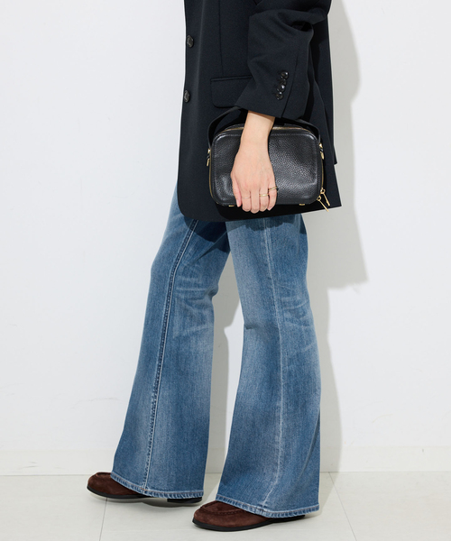 Healthy denim（ヘルシーデニム）の「Healthy DENIM/ヘルシーデニム MACARONI（デニムパンツ・レディース・ネイビー/サックスブルー・23cm/24cm/25cm/26cm）」の13枚目の写真