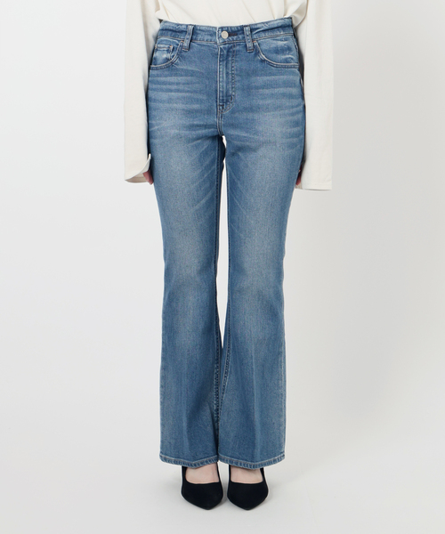 Healthy denim（ヘルシーデニム）の「Healthy DENIM/ヘルシーデニム MACARONI（デニムパンツ・レディース・ネイビー/サックスブルー・23cm/24cm/25cm/26cm）」の20枚目の写真