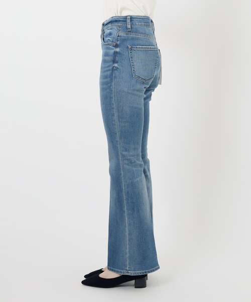 Healthy denim（ヘルシーデニム）の「Healthy DENIM/ヘルシーデニム MACARONI（デニムパンツ・レディース・ネイビー/サックスブルー・23cm/24cm/25cm/26cm）」の21枚目の写真
