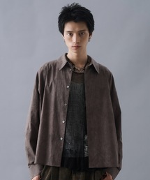 PLAN To（プラントゥ）の「Vintage Design Short Length Regular Collar Shirts / ヴィンテージデザインショートレングスレギュラーカラーシャツ（シャツ/ブラウス）」