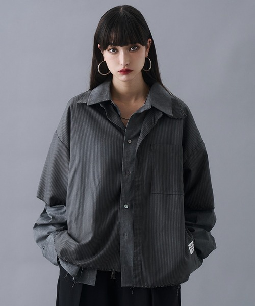 Vintage Design Short Length Regular Collar Shirts / ヴィンテージ