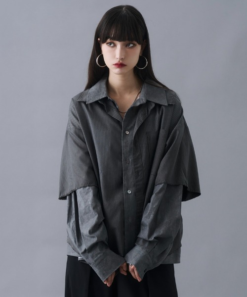 Vintage Design Short Length Regular Collar Shirts / ヴィンテージ