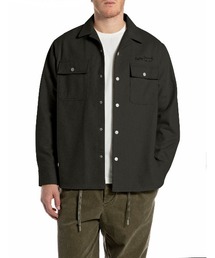 REPLAY（リプレイ）の「ウールブレンド アンコンシャツジャケット（カバーオール）」