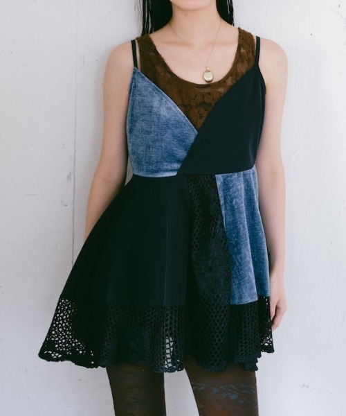 sahara(サハラ)の「Patchwork Circular Top(キャミソール)」 - WEAR sahara(サハラ)の「Patchwork Circular Top(キャミソール)」 - WEAR