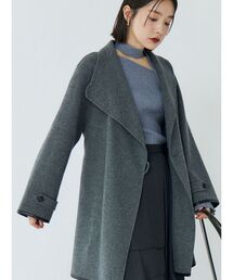 LAGUNAMOON | ラペルリバーコート(その他アウター)