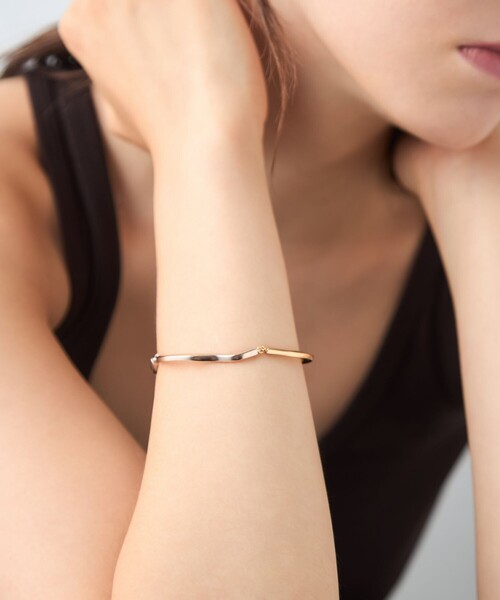 ete エテ バングル　ブレスレット ete エテ ブレスレット オブジェ ミディアム バングル S 国内発