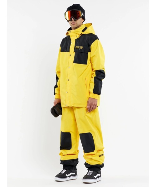 VOLCOM（ボルコム）の「【VOLCOM/ボルコム】 Mens Longo Gore-Tex Pants /ゴアテックススキースノーボードパンツ（その他パンツ・メンズ・ライトベージュ/モスグリーン/イエロー・LARGE/X-LARGE/MEDIUM）」の3枚目の写真