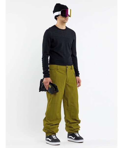 VOLCOM（ボルコム）の「【VOLCOM/ボルコム】 Mens Longo Gore-Tex Pants /ゴアテックススキースノーボードパンツ（その他パンツ・メンズ・ライトベージュ/モスグリーン/イエロー・LARGE/X-LARGE/MEDIUM）」の8枚目の写真