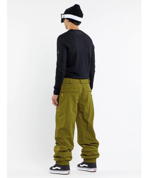 VOLCOM（ボルコム）の「【VOLCOM/ボルコム】 Mens Longo Gore-Tex Pants /ゴアテックススキースノーボードパンツ（その他パンツ・メンズ・ライトベージュ/モスグリーン/イエロー・LARGE/X-LARGE/MEDIUM）」の9枚目の写真