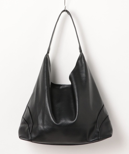 BONLECILL Marche(ボンルシールマルシェ)の「【BONLECILL Marche】トライアングルワンハンドルバッグ(トートバッグ・レディース・ブラック/ブラウン・FREE)」の13枚目の写真