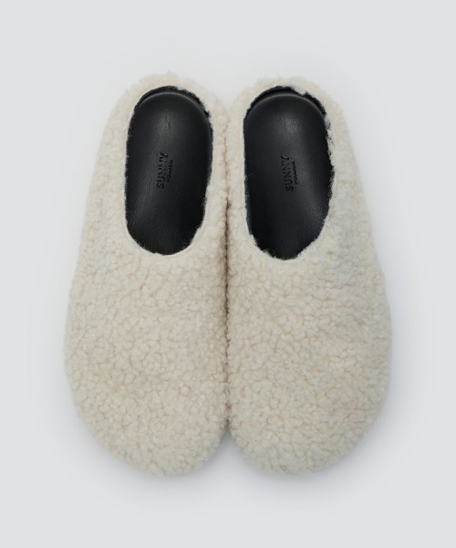 PELLICO SUNNY（ペリーコサニー）の「BILBAO ファー クロッグ 1.0cm WHITE（その他シューズ・レディース・ホワイト・38/35/36/37）」の3枚目の写真