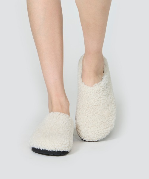 PELLICO SUNNY（ペリーコサニー）の「BILBAO ファー クロッグ 1.0cm WHITE（その他シューズ・レディース・ホワイト・38/35/36/37）」の8枚目の写真