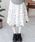 Birthday roomio[XfC[j́uhbg~fBtXJ[g/Polka dot midi frill skirtiXJ[gjvbzCg