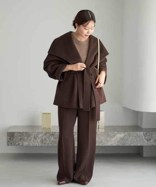 HAMILTON DRAPE HALF コート（その他アウター）｜Plage（プラージュ