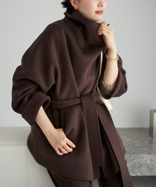 HAMILTON DRAPE HALF コート（その他アウター）｜Plage（プラージュ