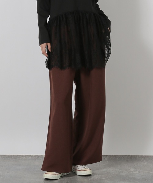 LAKOLE（ラコレ）の「フロントタックイージーパンツ / 592597（その他パンツ・レディース・チャコール/モカ/ボルドー・FREE）」の21枚目の写真