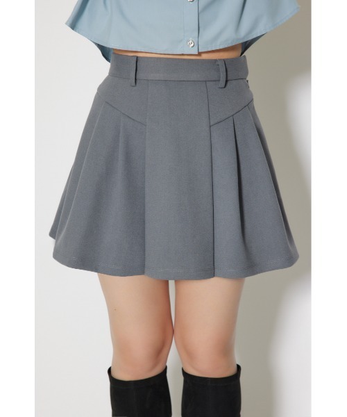 rienda（リエンダ）の「ボンディングストラクチャーミニスコートショートパンツ 秋服 冬服（スカート・レディース・ブラック/グレー・X-SMALL/SMALL/MEDIUM）」の13枚目の写真