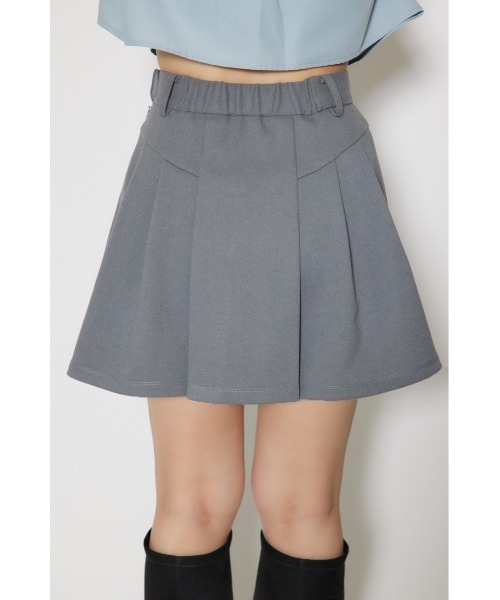 rienda（リエンダ）の「ボンディングストラクチャーミニスコートショートパンツ 秋服 冬服（スカート・レディース・ブラック/グレー・X-SMALL/SMALL/MEDIUM）」の11枚目の写真