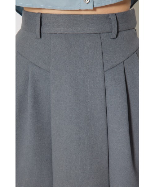 rienda（リエンダ）の「ボンディングストラクチャーミニスコートショートパンツ 秋服 冬服（スカート・レディース・ブラック/グレー・X-SMALL/SMALL/MEDIUM）」の10枚目の写真