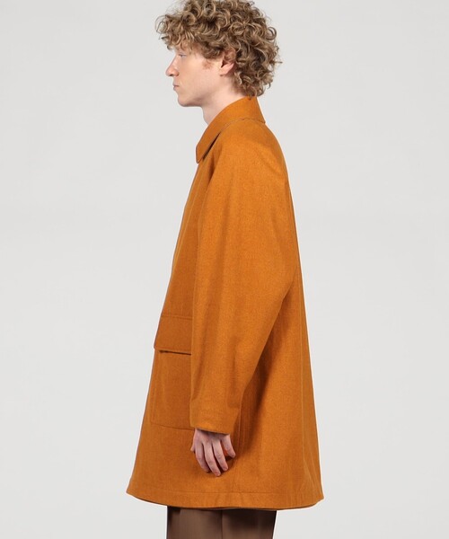 別注】INVERTERE ウールコットン リバーシブルコート（ステンカラー