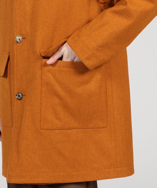 別注】INVERTERE ウールコットン リバーシブルコート（ステンカラー