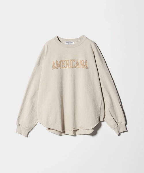 セール】＜Americana＞ロゴ ロングスリーブTシャツ（Tシャツ