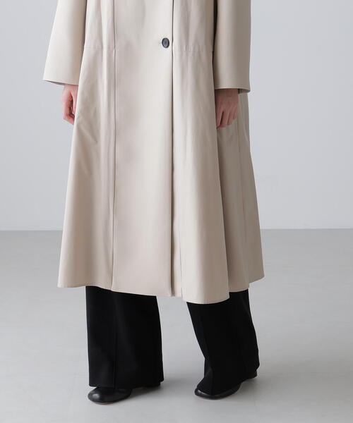 ADORE(アドーア)の「◆タフタコンビトリプルクロスコート(チェスターコート・レディース・ベージュ/ブラック・38)」の16枚目の写真