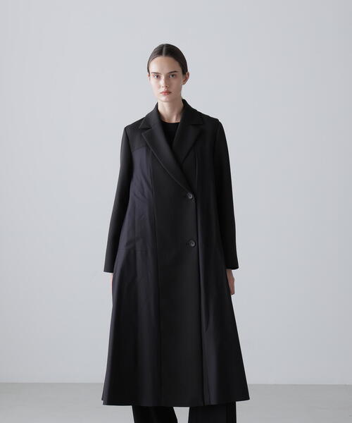 ADORE｜アドーアのチェスターコート（ブラック/黒色系・ロング丈）通販