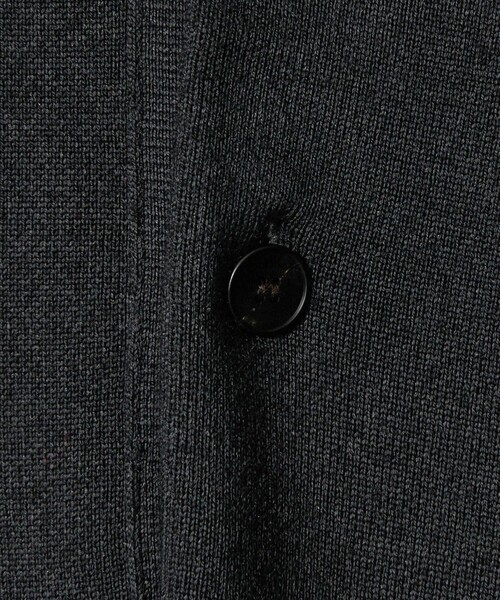 BEAUTY&YOUTH UNITED ARROWS(ビューティーアンドユースユナイテッドアローズ)の「<OWNESS> SNOW WASH スムース ニット ポロシャツ(ポロシャツ・メンズ・ダークグレー/レッド・L/M)」の15枚目の写真