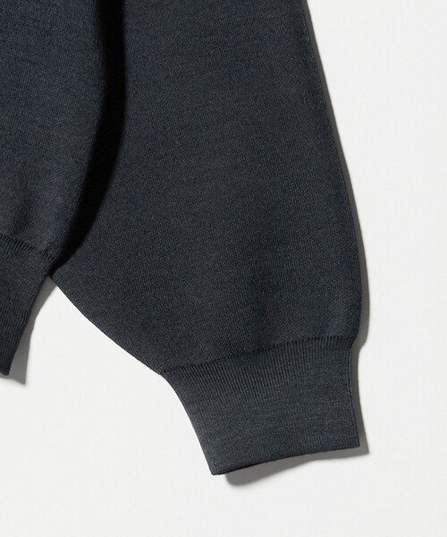 OWNESS＞ SNOW WASH スムース ニット ポロシャツ（ポロシャツ