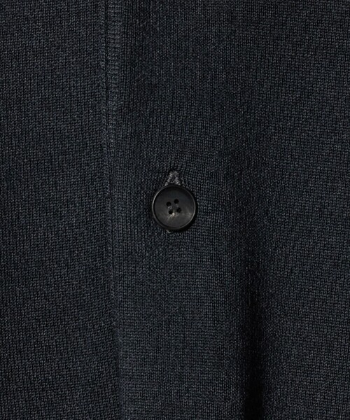 BEAUTY&YOUTH UNITED ARROWS(ビューティーアンドユースユナイテッドアローズ)の「<OWNESS> SNOW WASH スムース ニット ポロシャツ(ポロシャツ・メンズ・ダークグレー/レッド・L/M)」の9枚目の写真