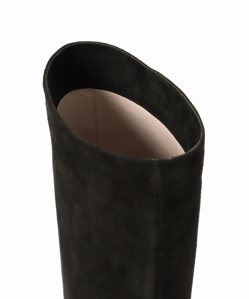 journal standard L'essage（ジャーナルスタンダードレサージュ）の「【NEBULONI E. /ネブローニ】BASS スエードロングブーツ（ブーツ・レディース・カーキ・36/37/38/39）」の4枚目の写真