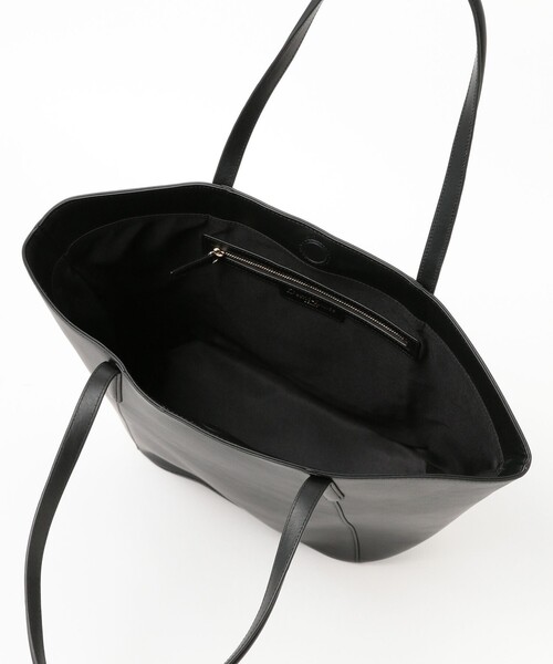 Demi-Luxe BEAMS（デミルクス ビームス）の「デイリー レザー トートバッグ（トートバッグ・レディース・ブラウン系その他4/ブラック・ONE SIZE）」の7枚目の写真