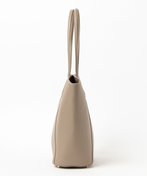 Demi-Luxe BEAMS（デミルクス ビームス）の「デイリー レザー トートバッグ（トートバッグ・レディース・ブラウン系その他4/ブラック・ONE SIZE）」の9枚目の写真