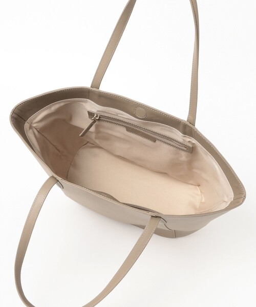 Demi-Luxe BEAMS（デミルクス ビームス）の「デイリー レザー トートバッグ（トートバッグ・レディース・ブラウン系その他4/ブラック・ONE SIZE）」の13枚目の写真