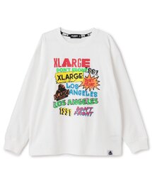 【人気商品再入荷】【直営店で取り扱い無し】ランダムマルチロゴ長袖Tシャツ